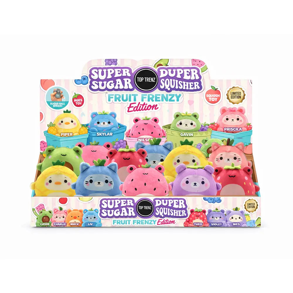 Super sugar squish fruits