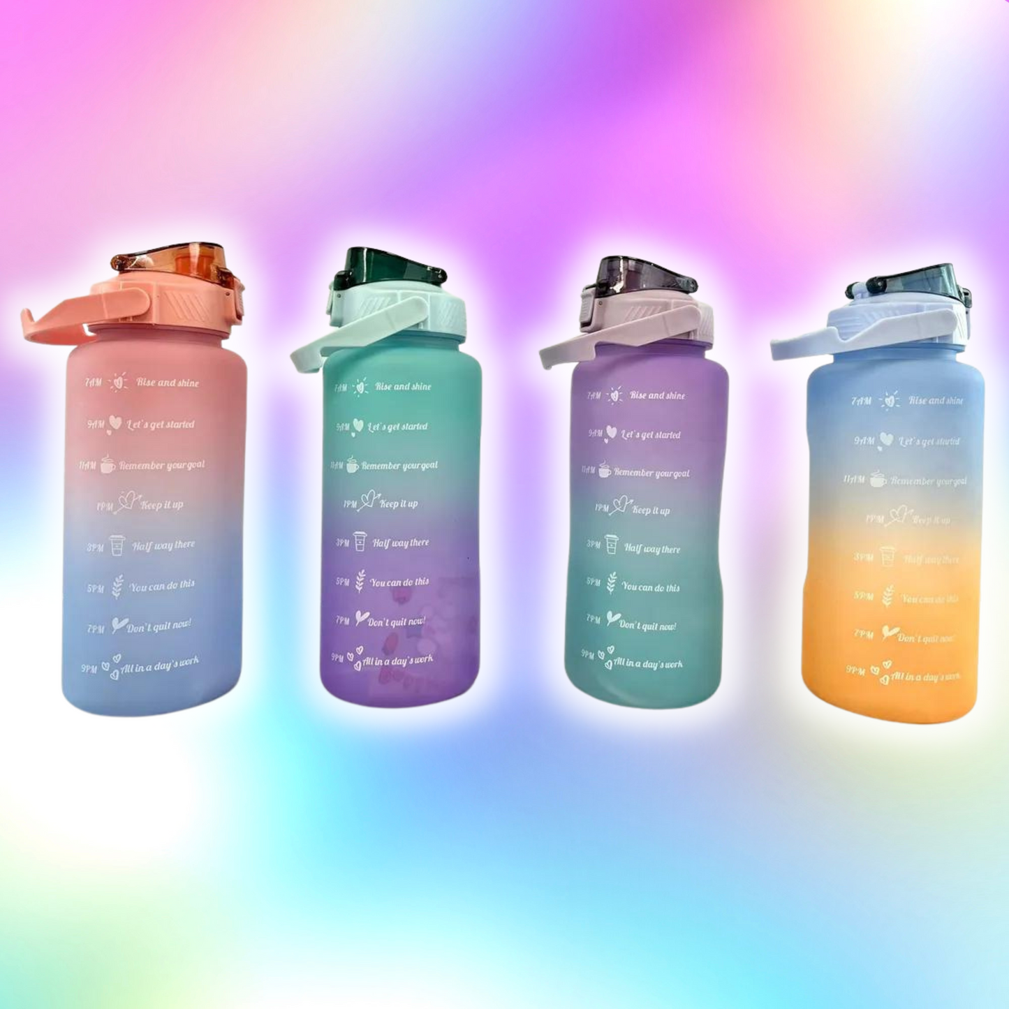 All day Water bottle ( NEW COLORS )
