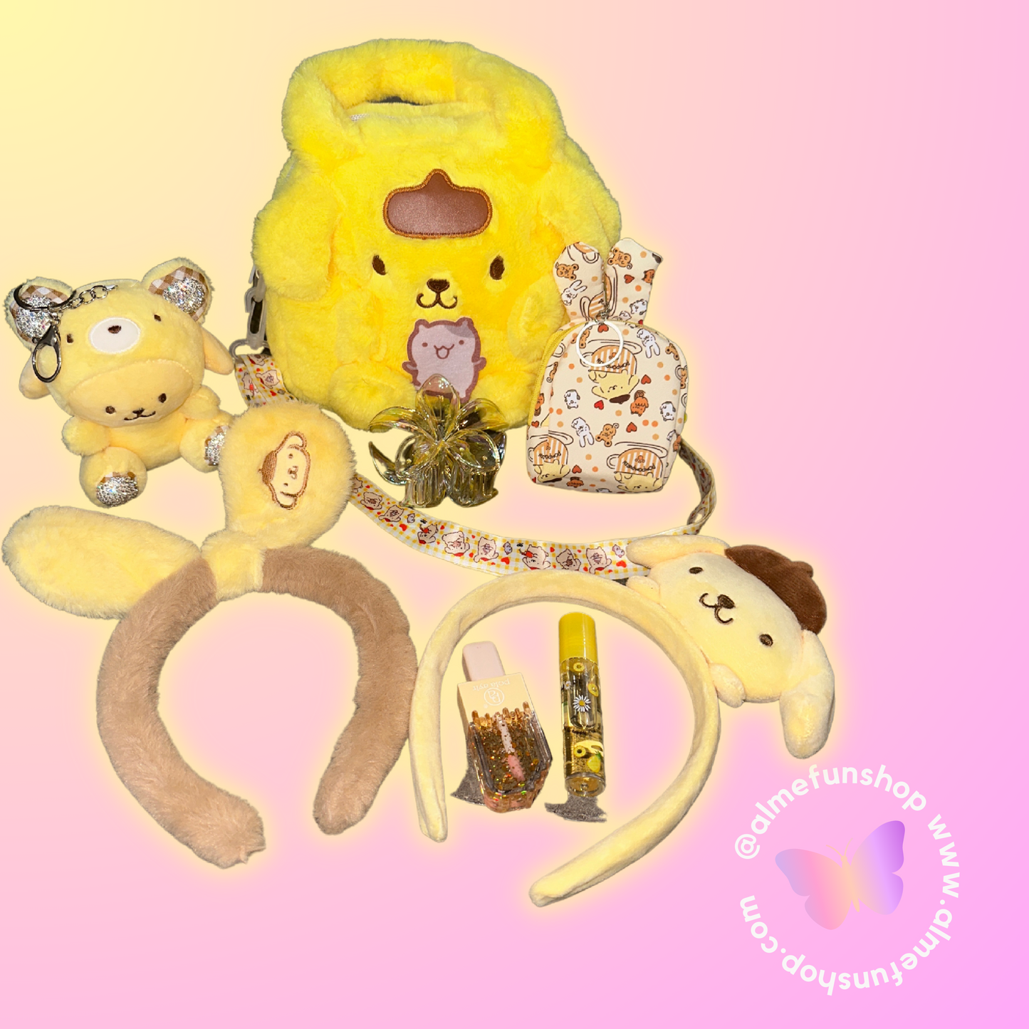 PomPom crossbody bundle