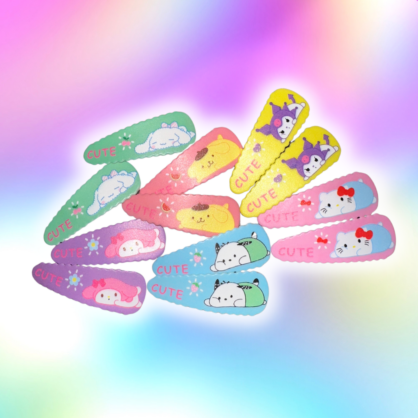 Character Hair clips