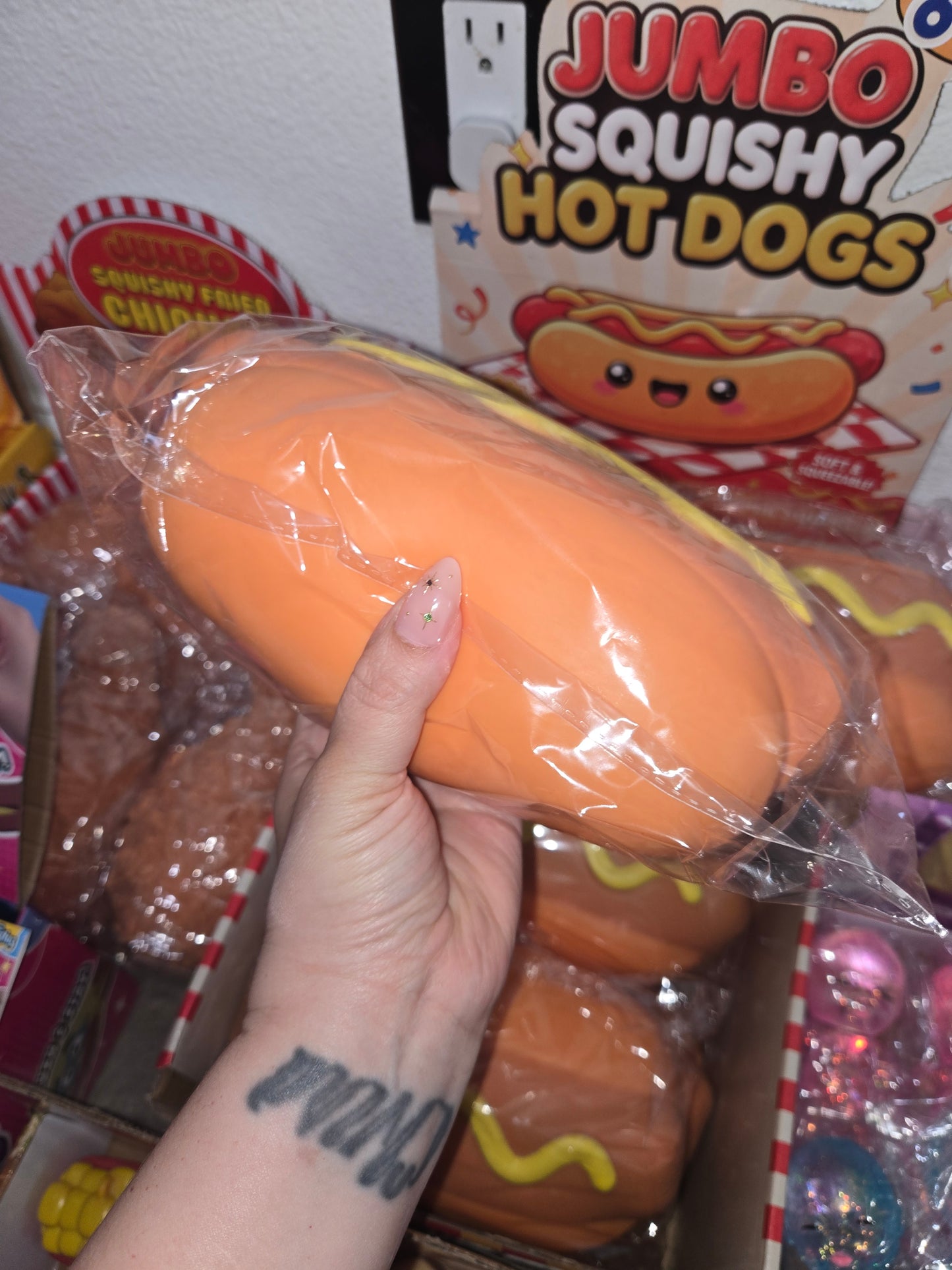 Jumbo hot dog