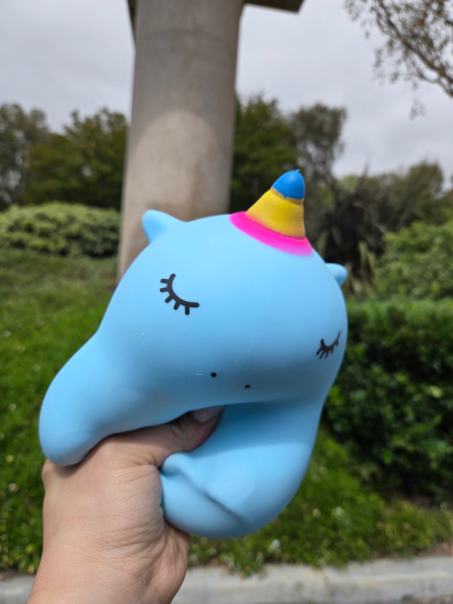 Jumbo Unicorn pixy squishy