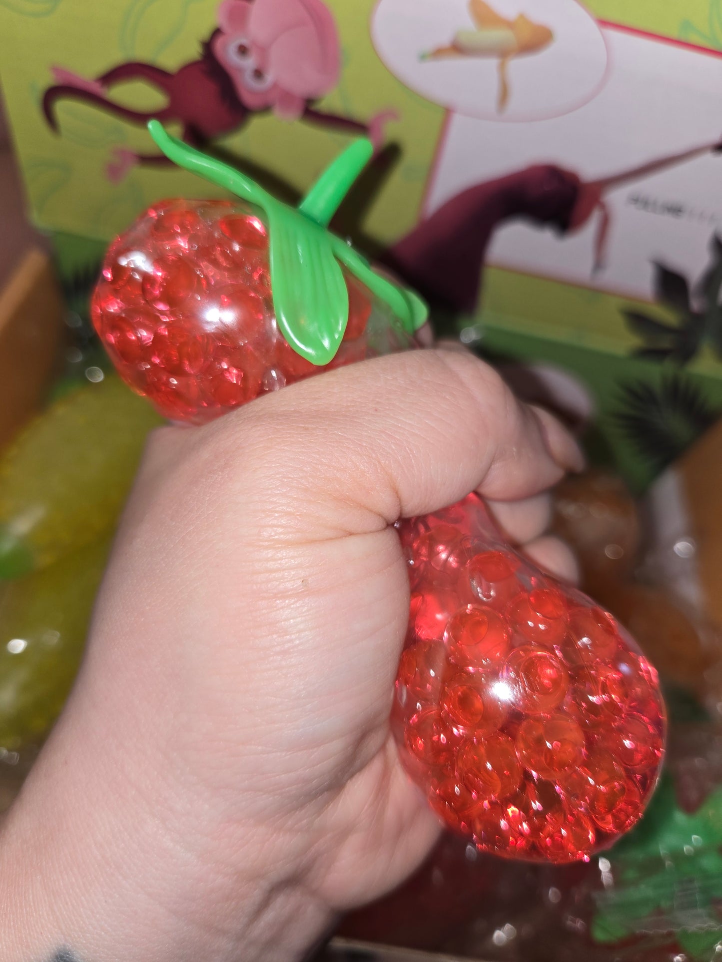 Strawberry beads squishy 🍓
