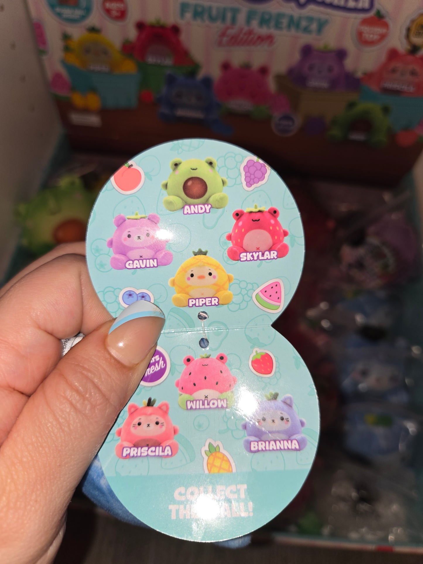 Super sugar squish fruits