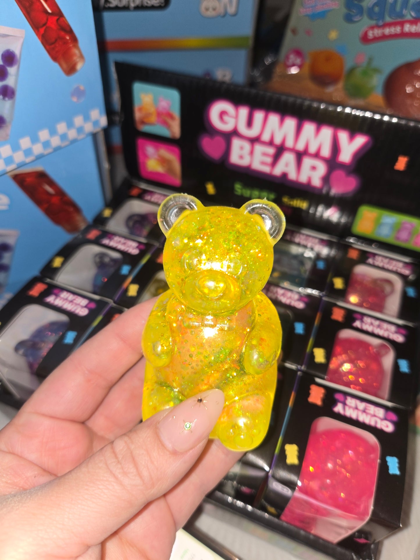 Glitter bear boxed