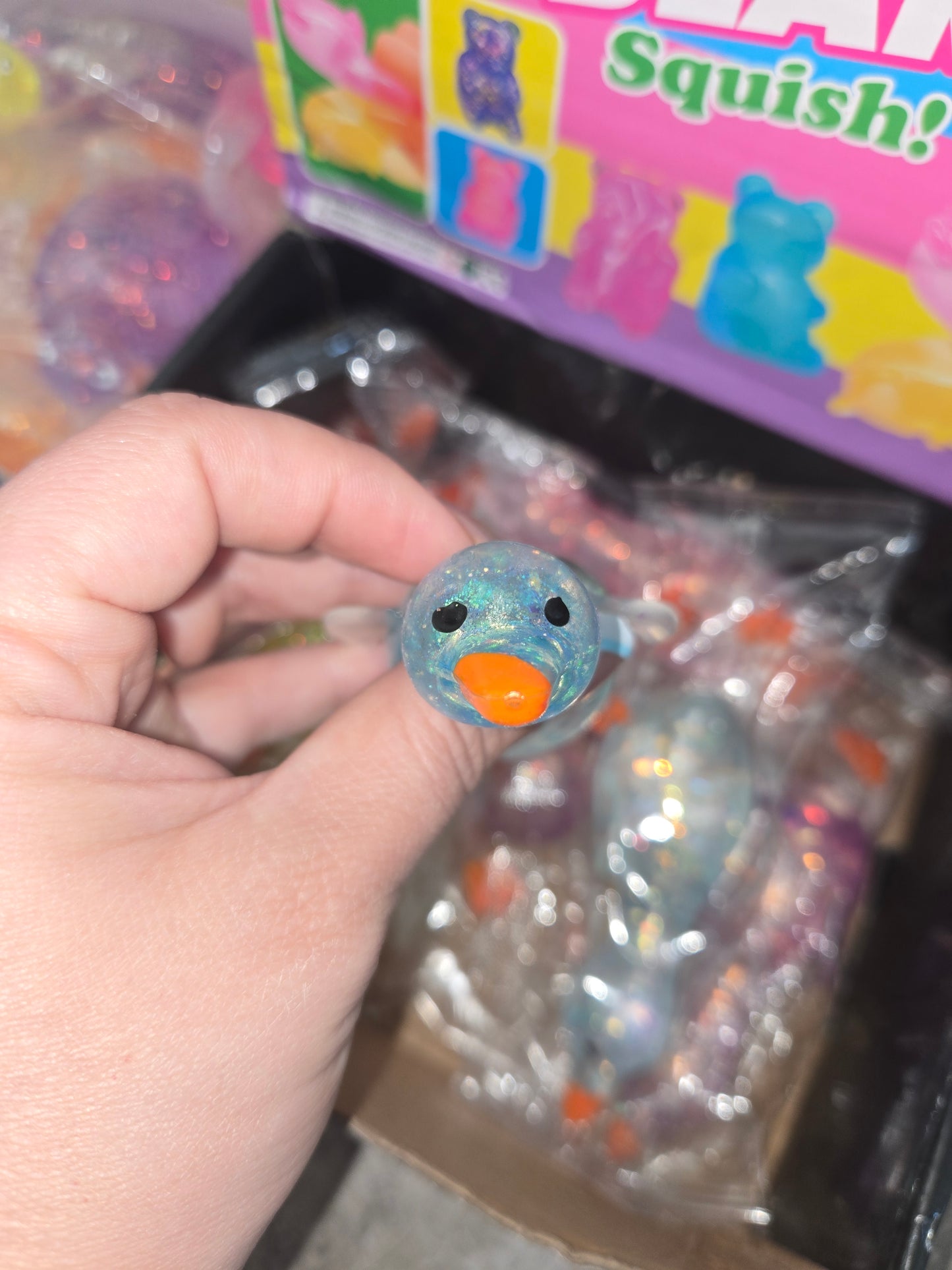 Baby glitter duck