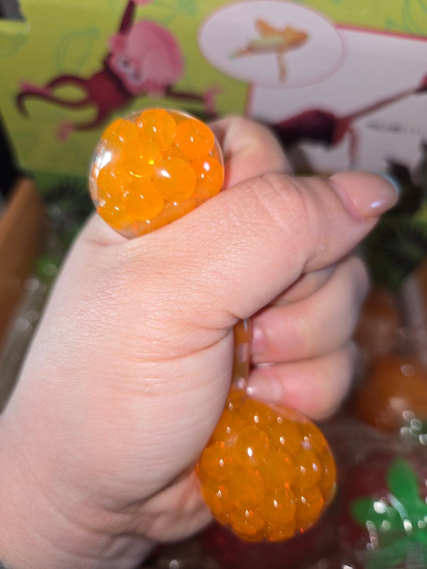 Mini carrot beads squishy 🥕