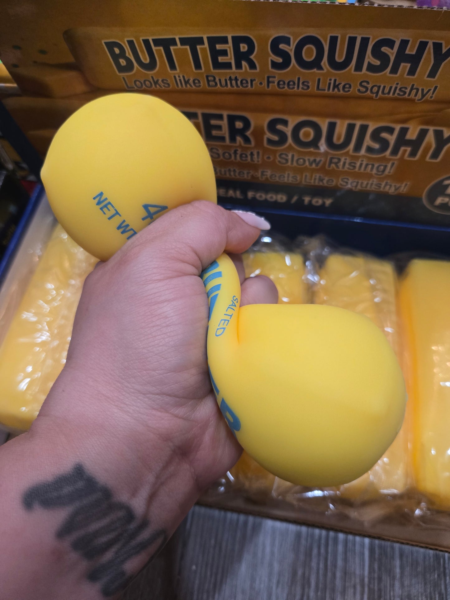 Filled butter stretchy 🧈