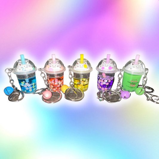 Boba keychain