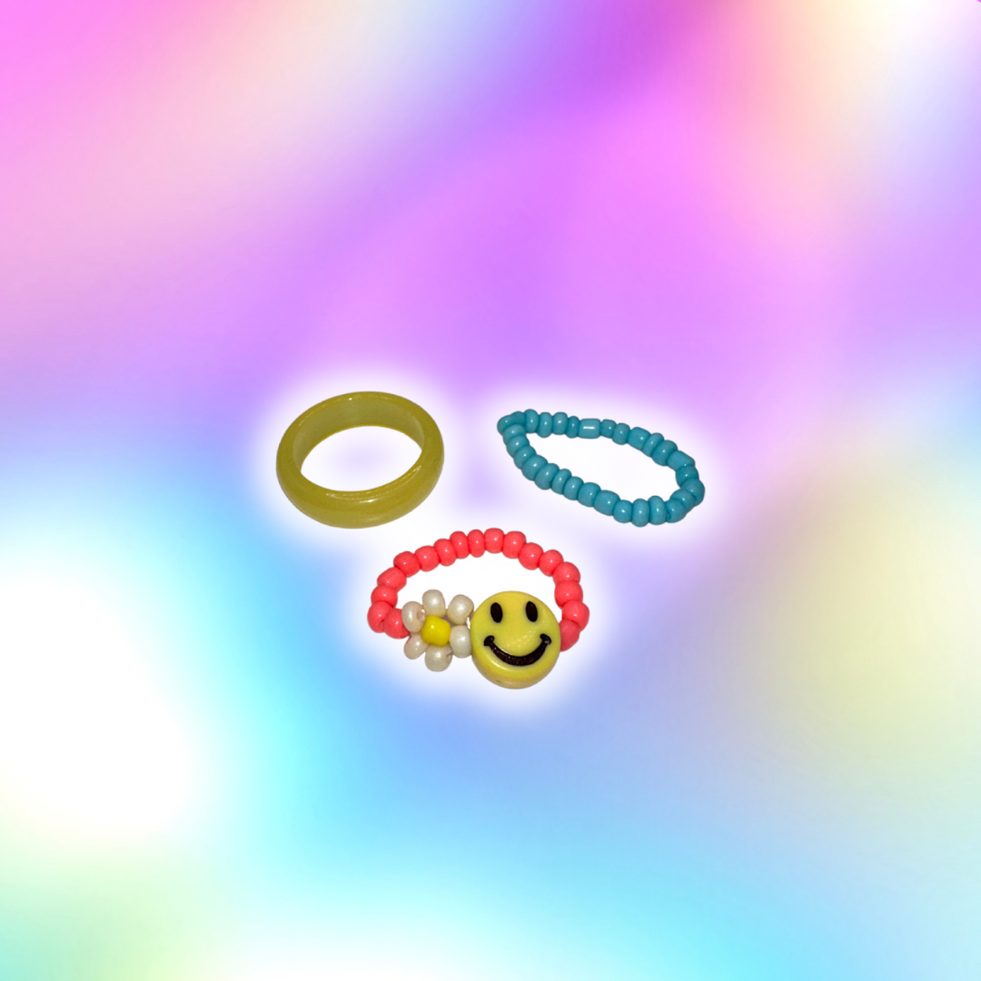 Happy ring set