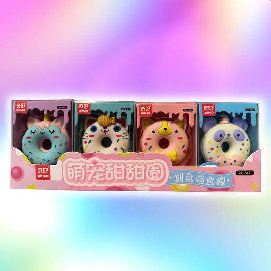 Big Donut sprinkles eraser