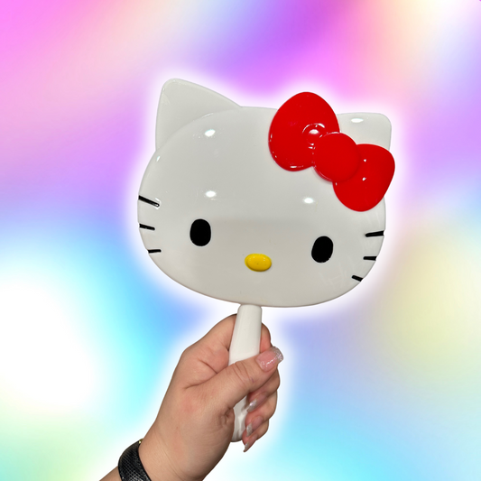 Hk handheld Mirror white