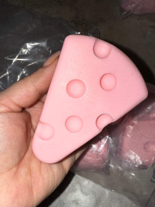 Pink cheese