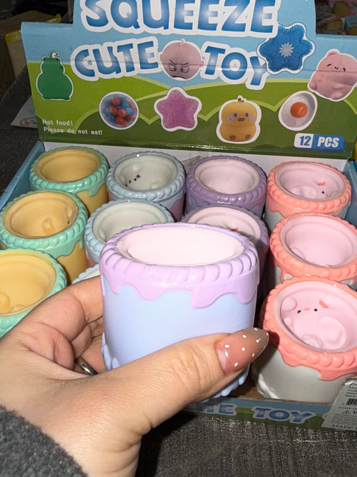 Squeeze piggy toy