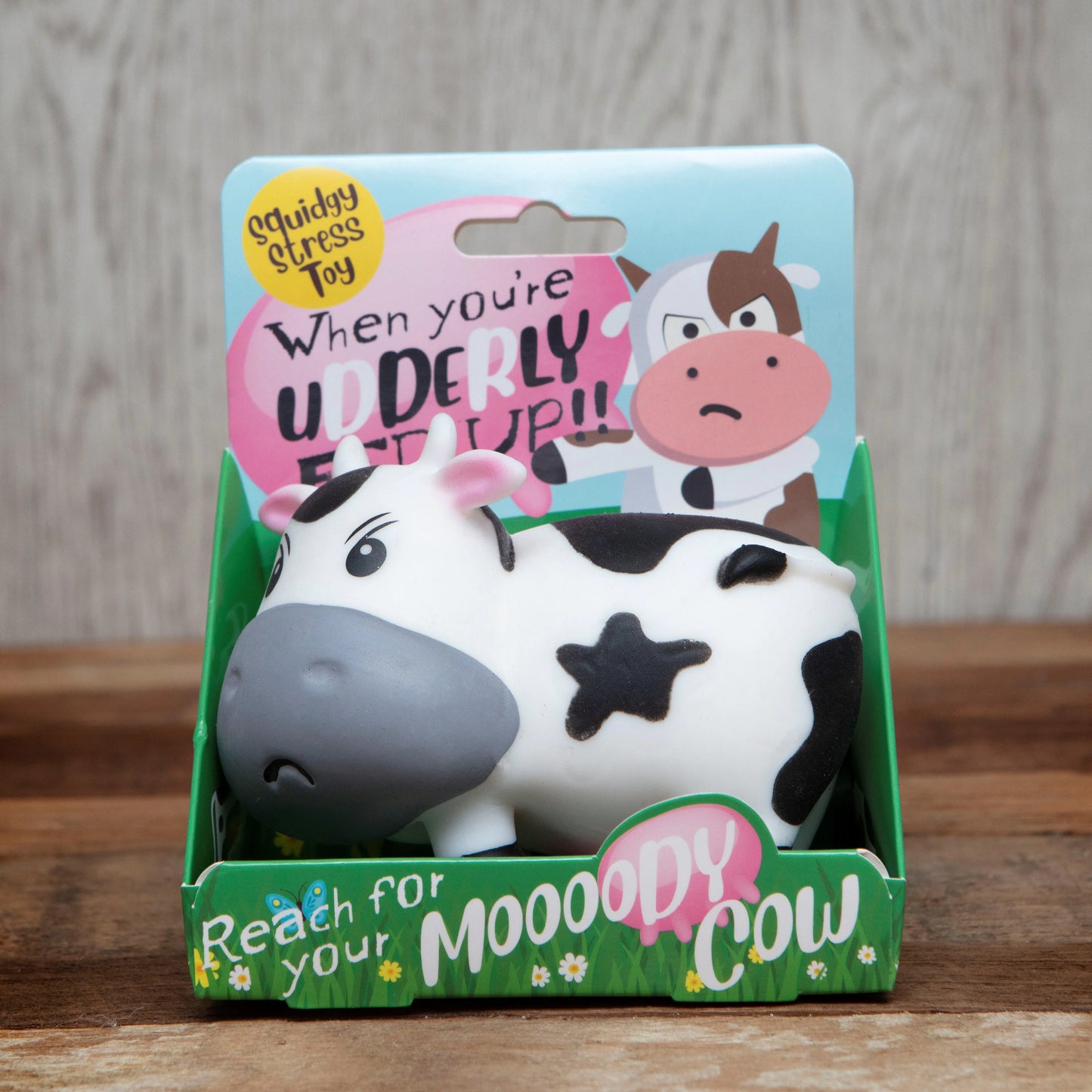 Moody cow squishy