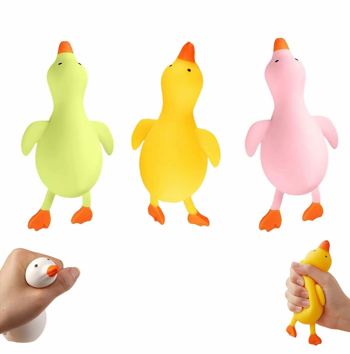 1 small duck squishy