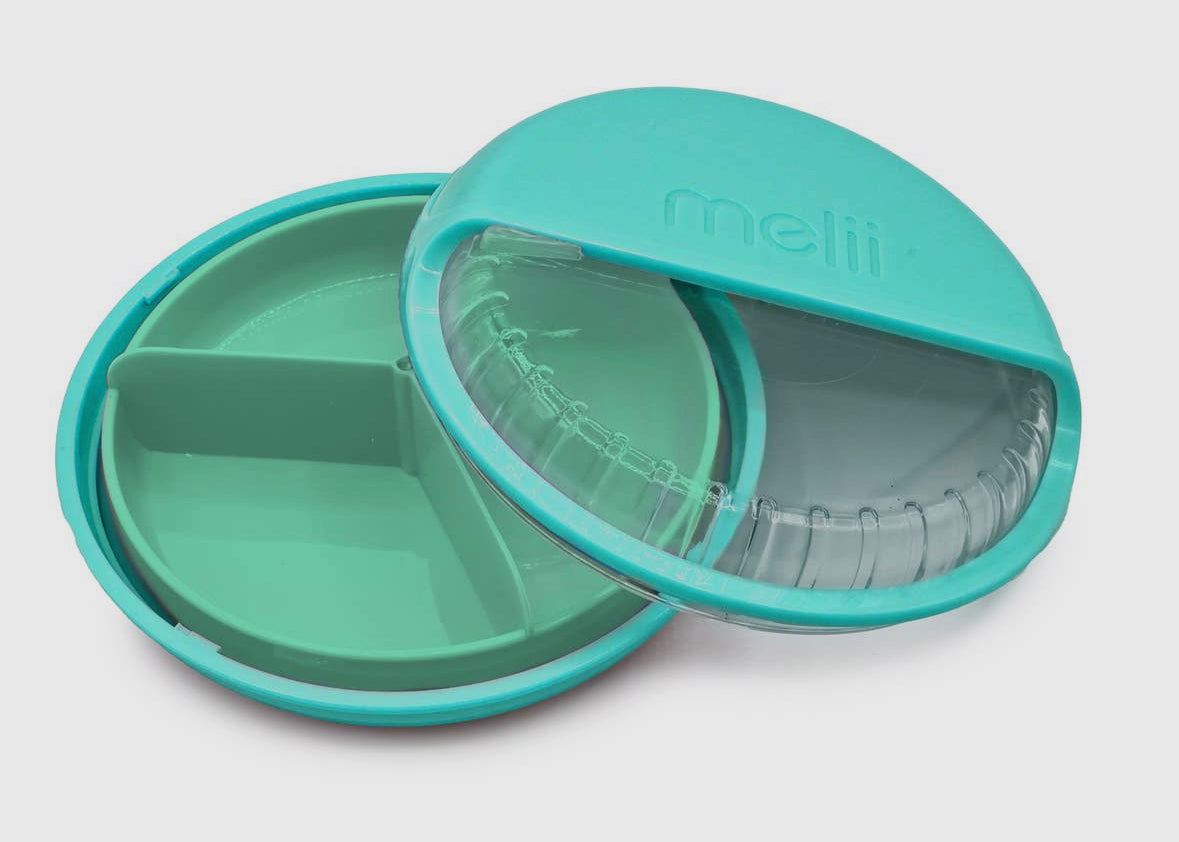 spin snack container blue Melii