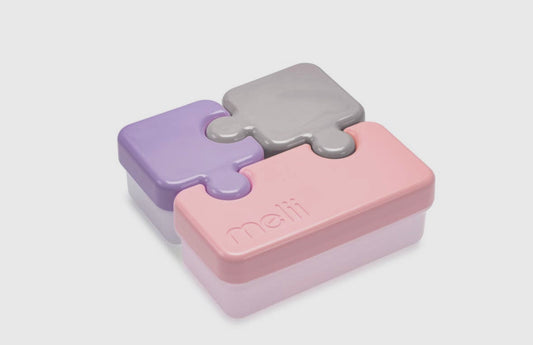 Puzzle bento box pink Melii