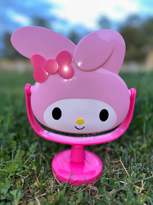 My Melody stand Mirror light Pink