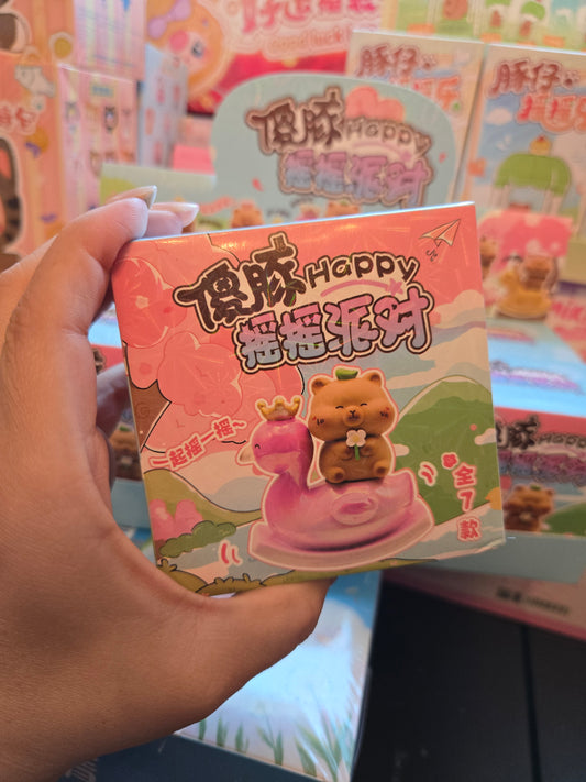 Capybara on floatie blind box