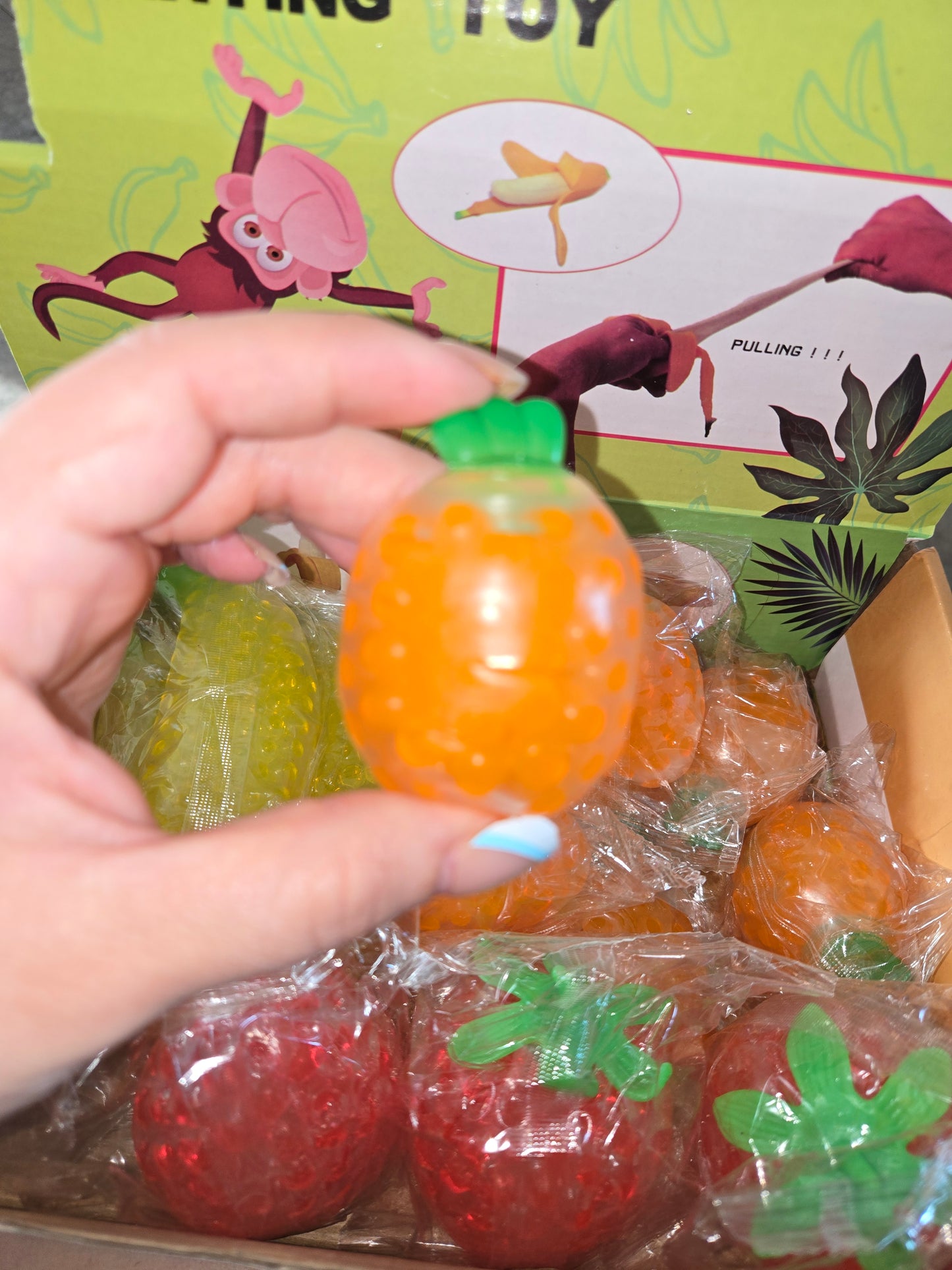 Mini carrot beads squishy 🥕