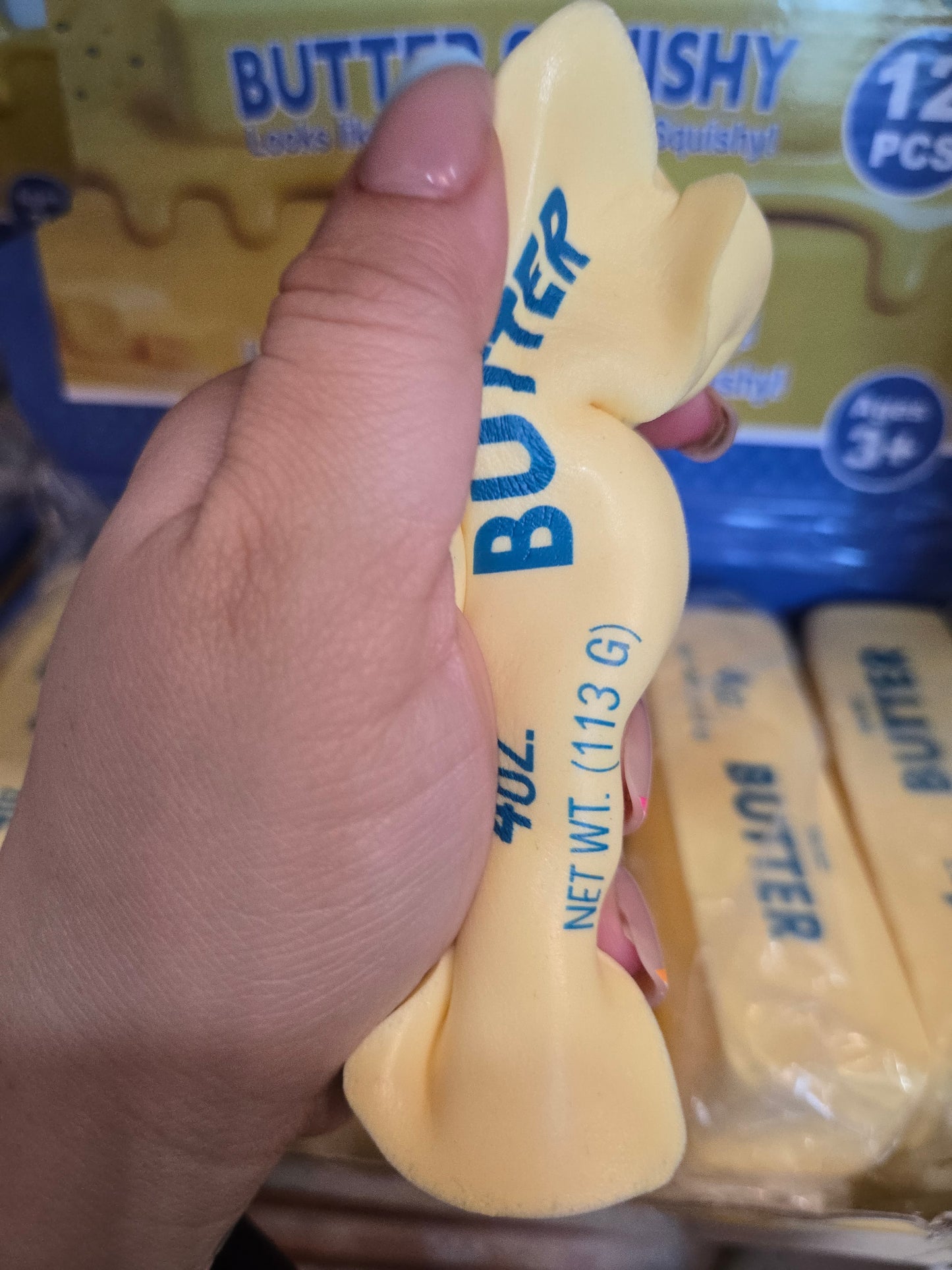 Butter squishy flat top