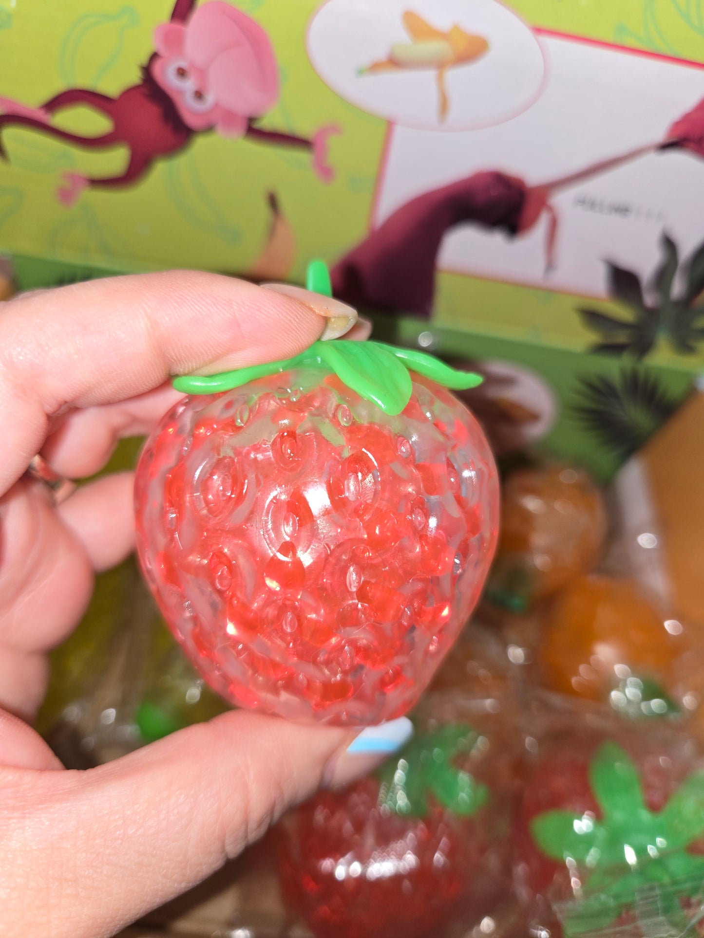Strawberry beads squishy 🍓