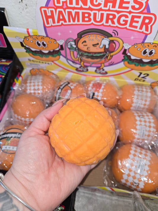 Pineapple bun squishy