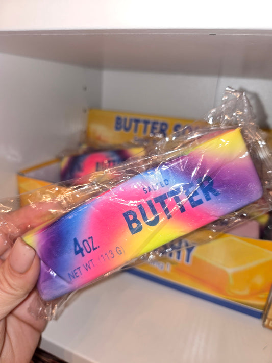 Rainbow butter