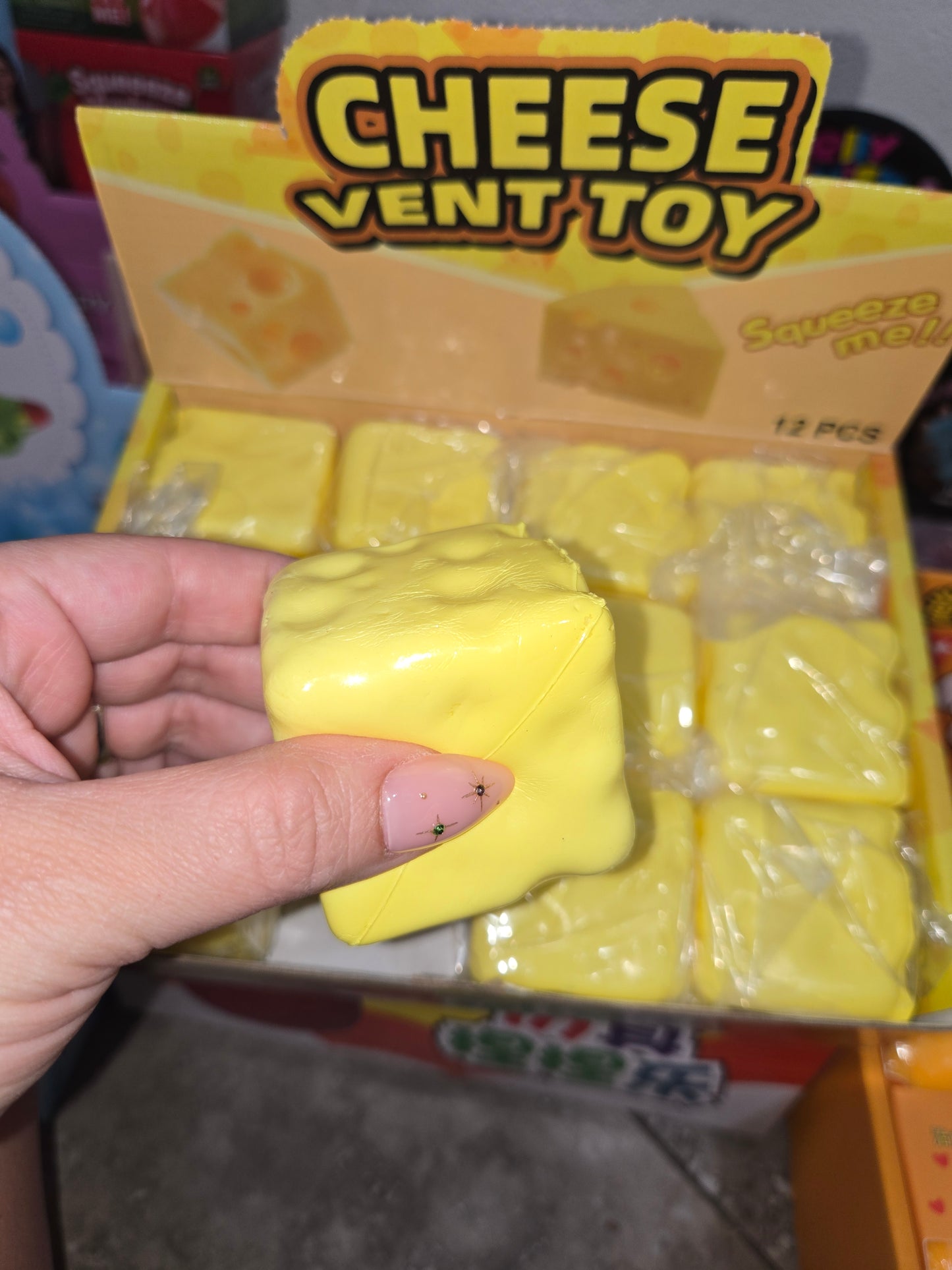 Baby foam cheese squishy