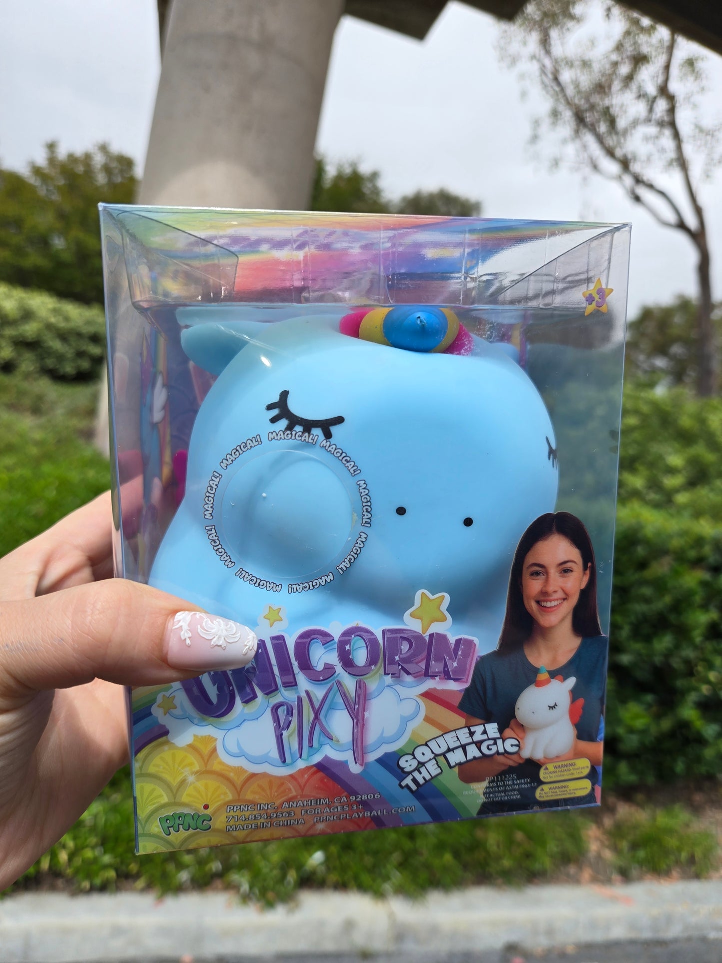 Jumbo Unicorn pixy squishy