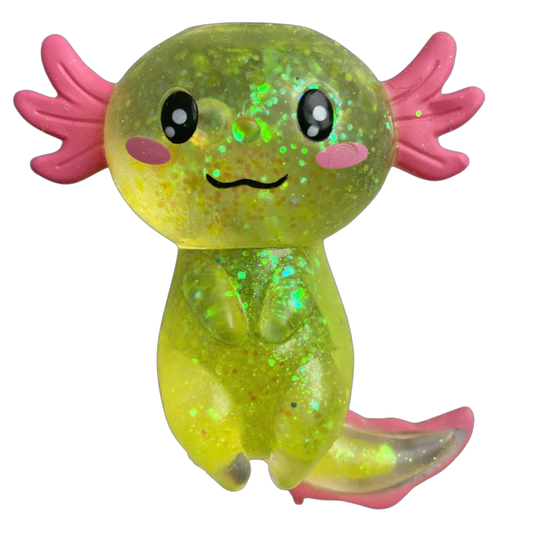 Glitter axolotl