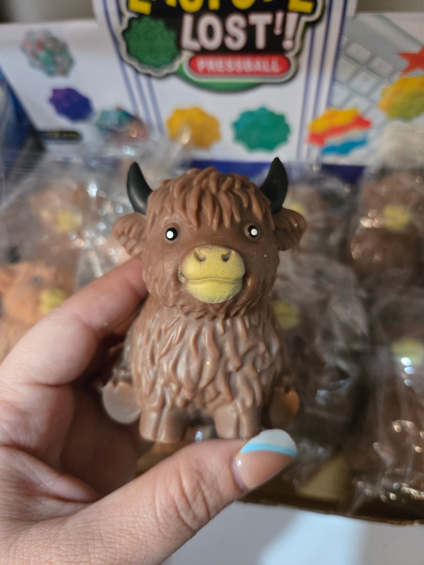 Highland cow squishy