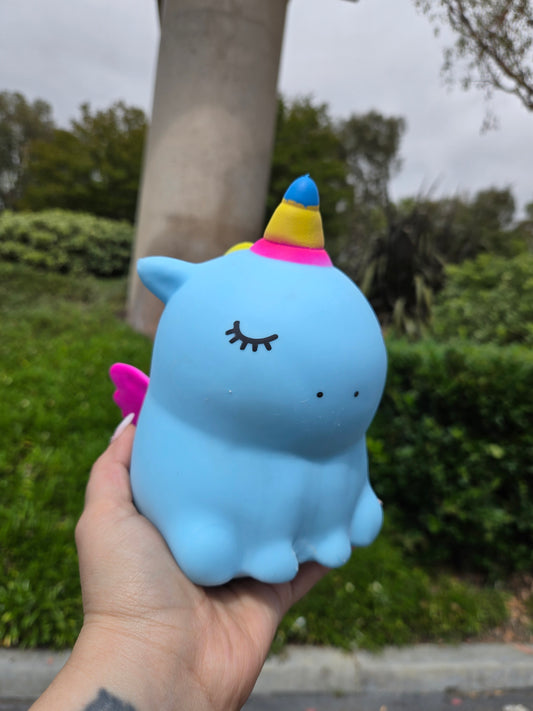 Jumbo Unicorn pixy squishy