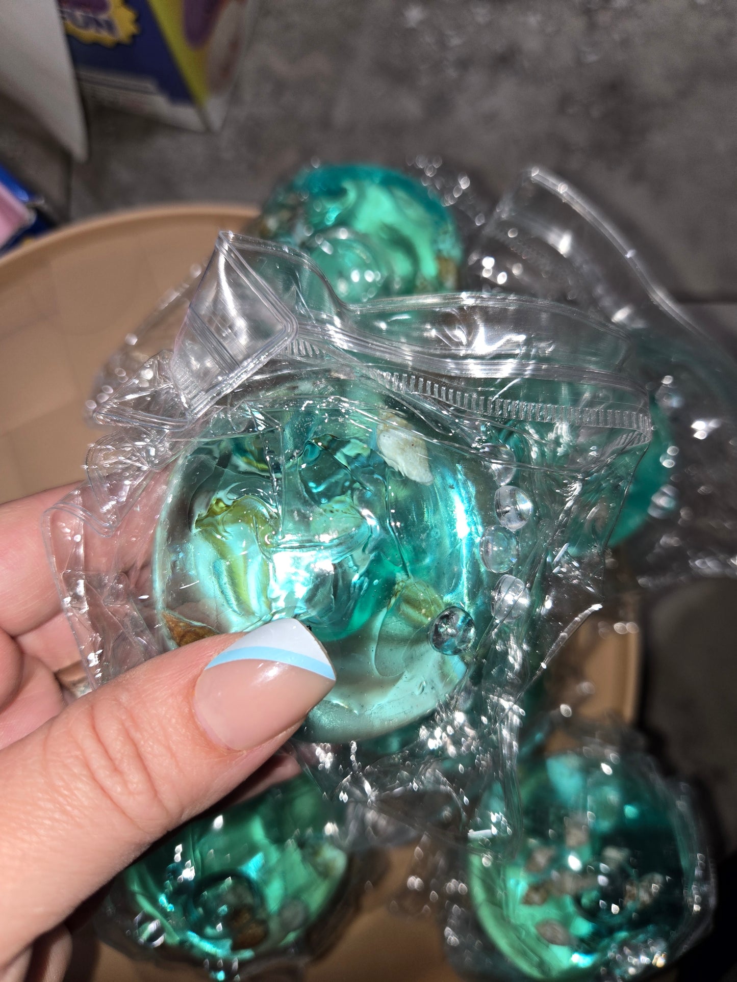Seashell ball squishy