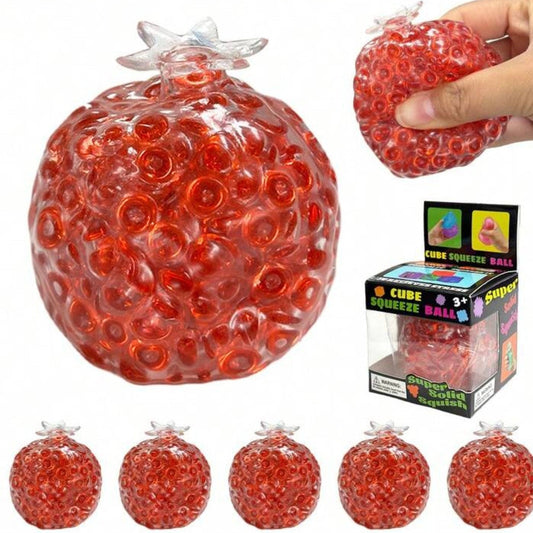1 pomegranate crunch beads squishy