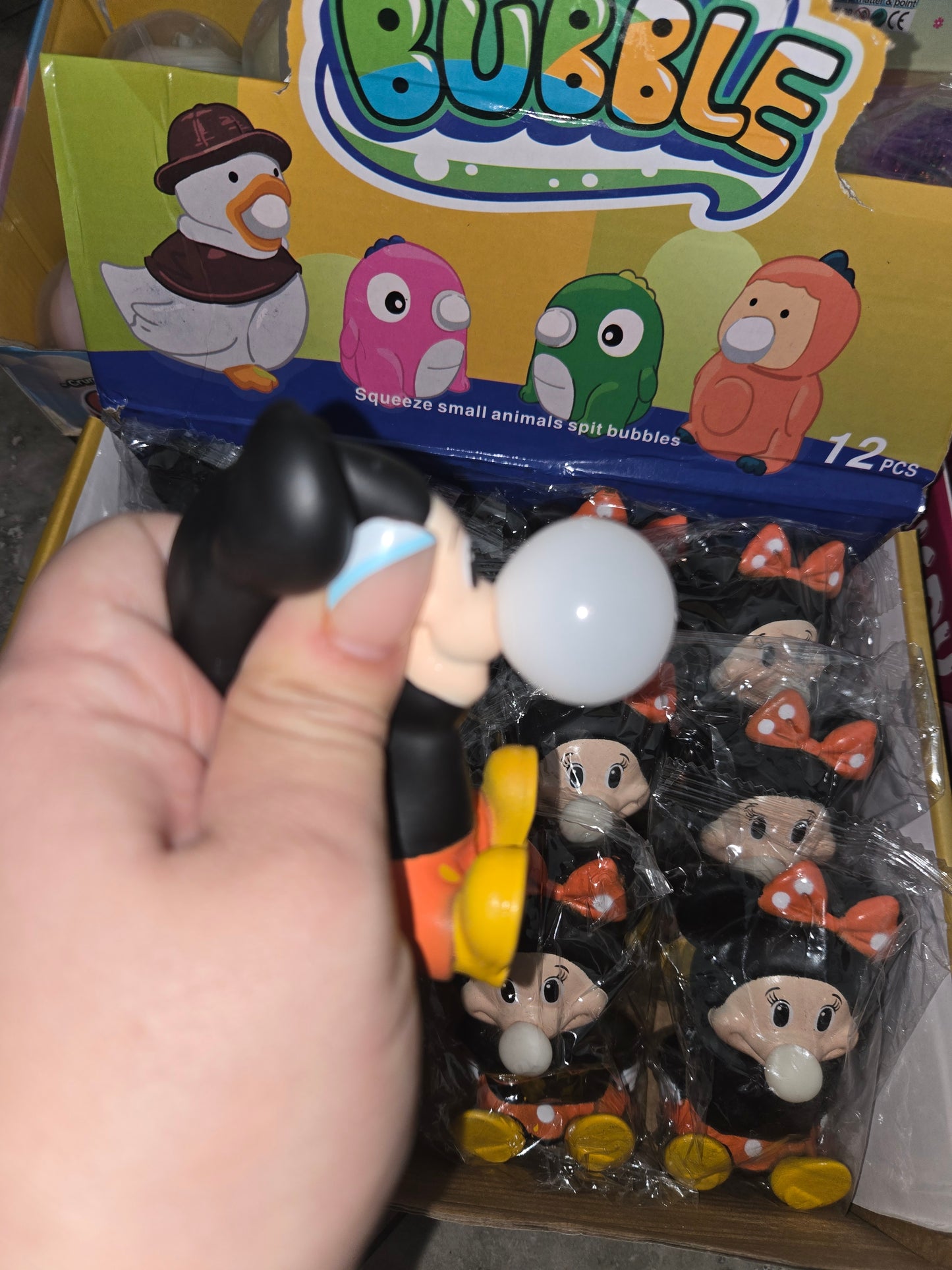 Blow bubble mouse