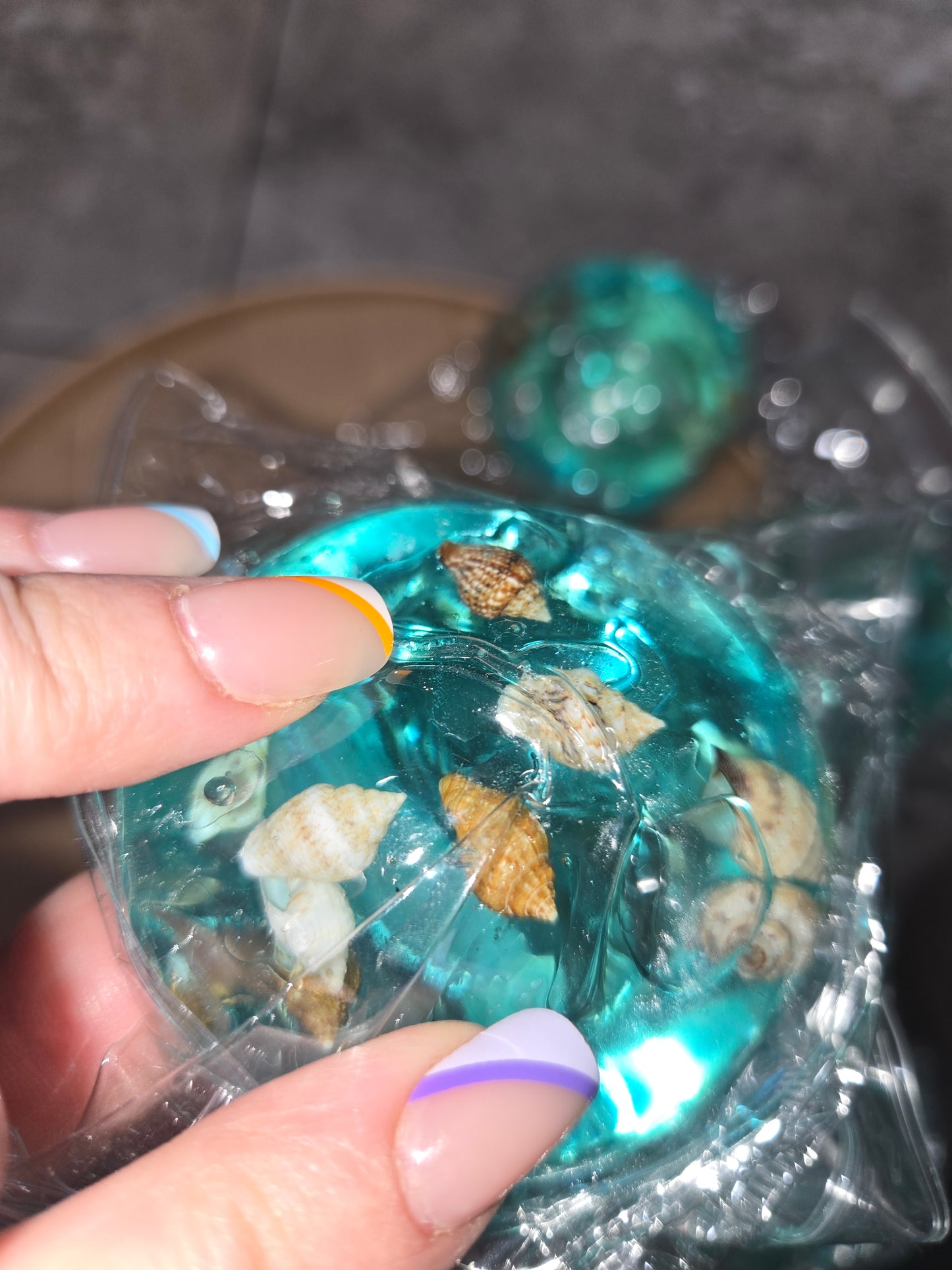 Seashell ball squishy