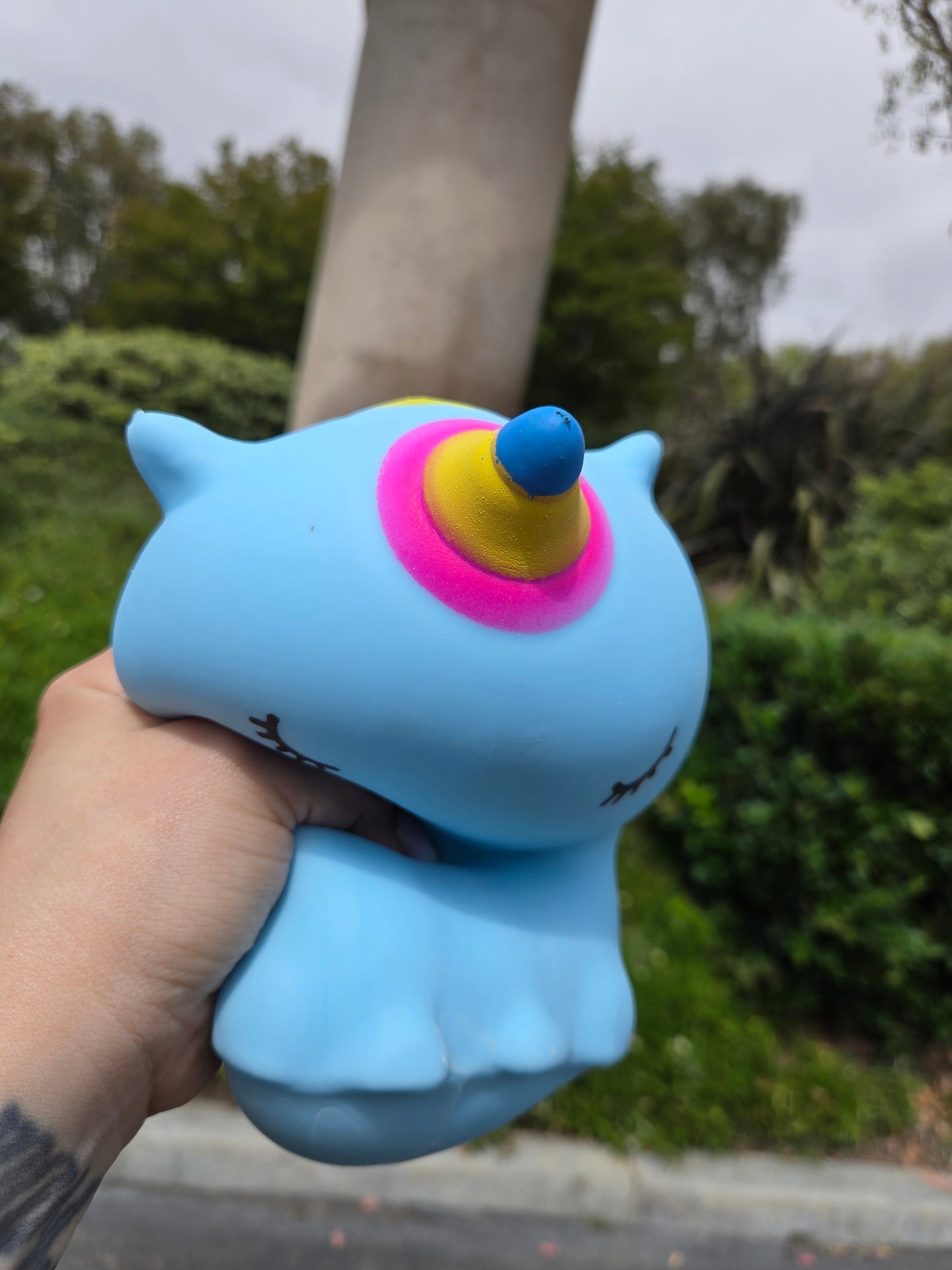 Jumbo Unicorn pixy squishy