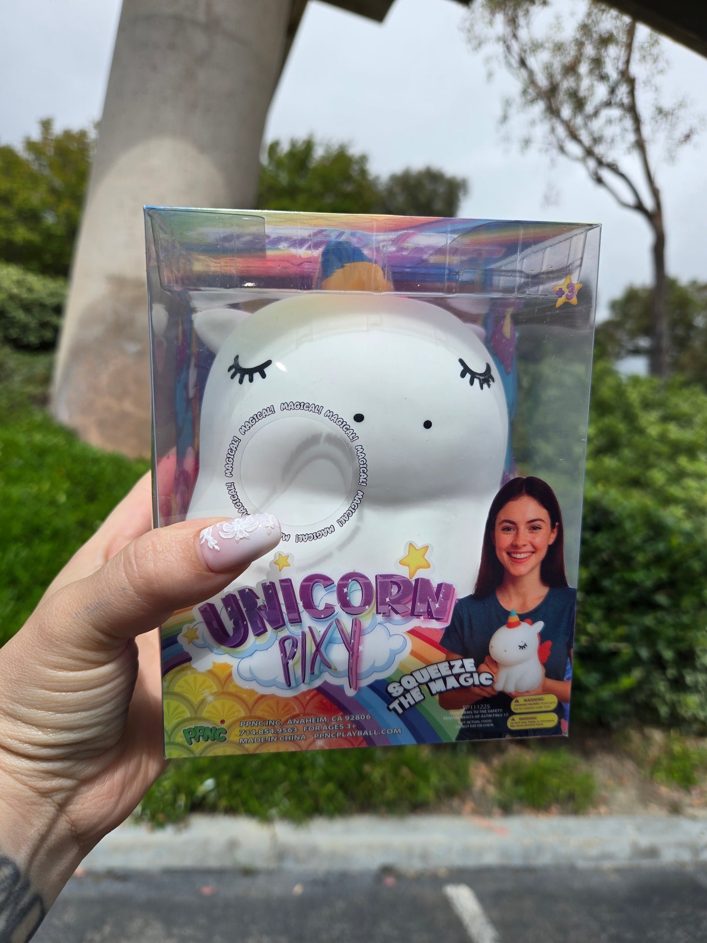 Jumbo Unicorn pixy squishy