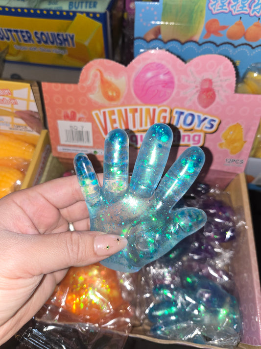 Hand sugar squishy