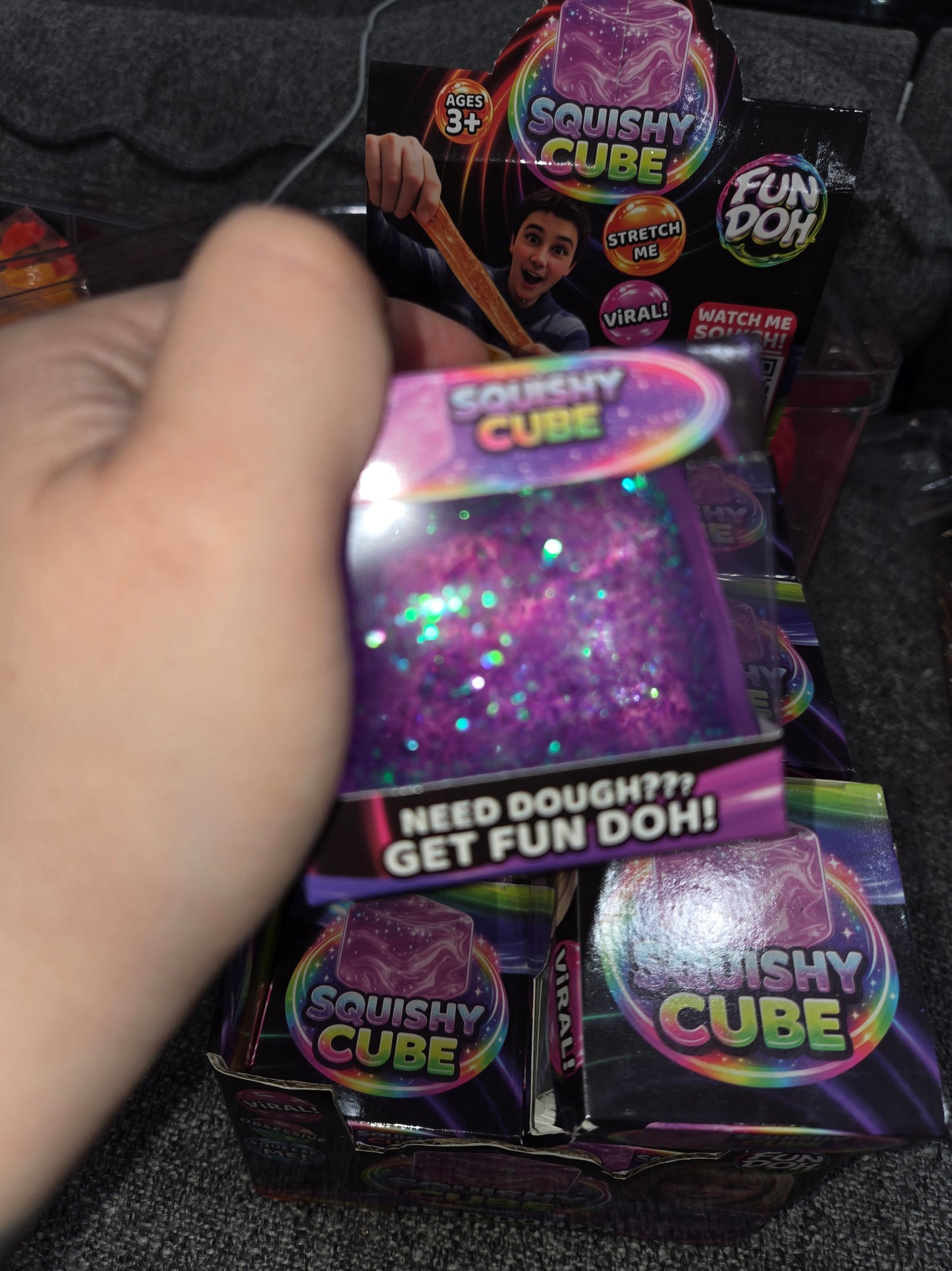 New gliiter sugar cubes