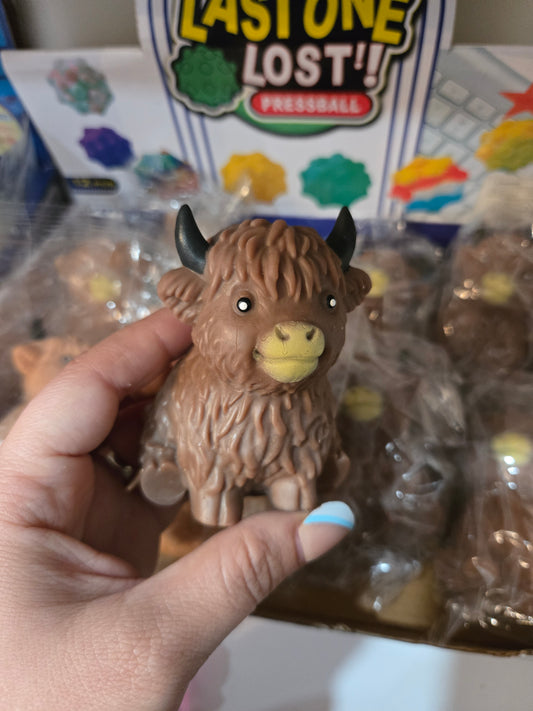 Highland cow squishy