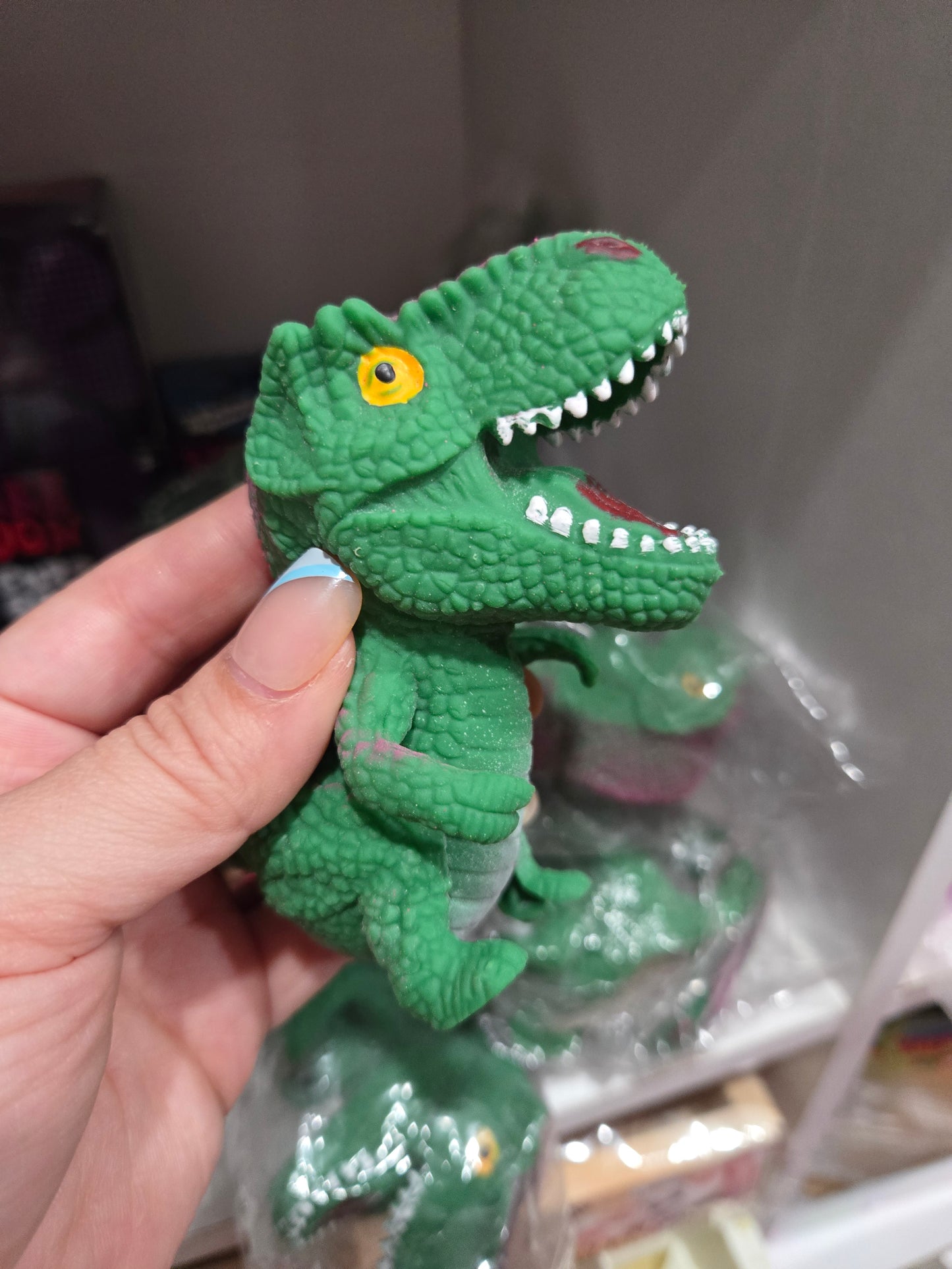 Green Dino squish