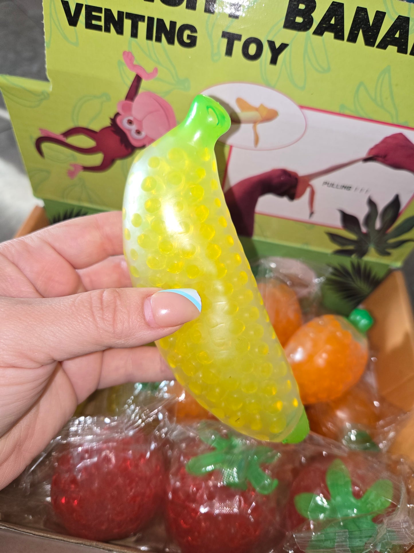 Banana beads squishy 🍌
