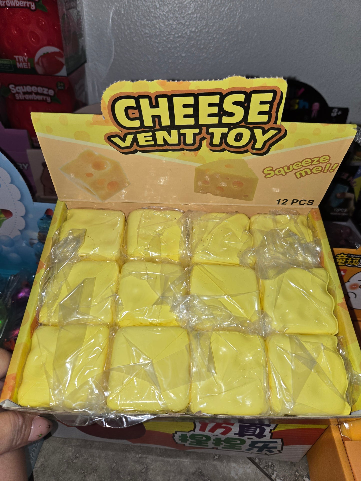 Baby foam cheese squishy
