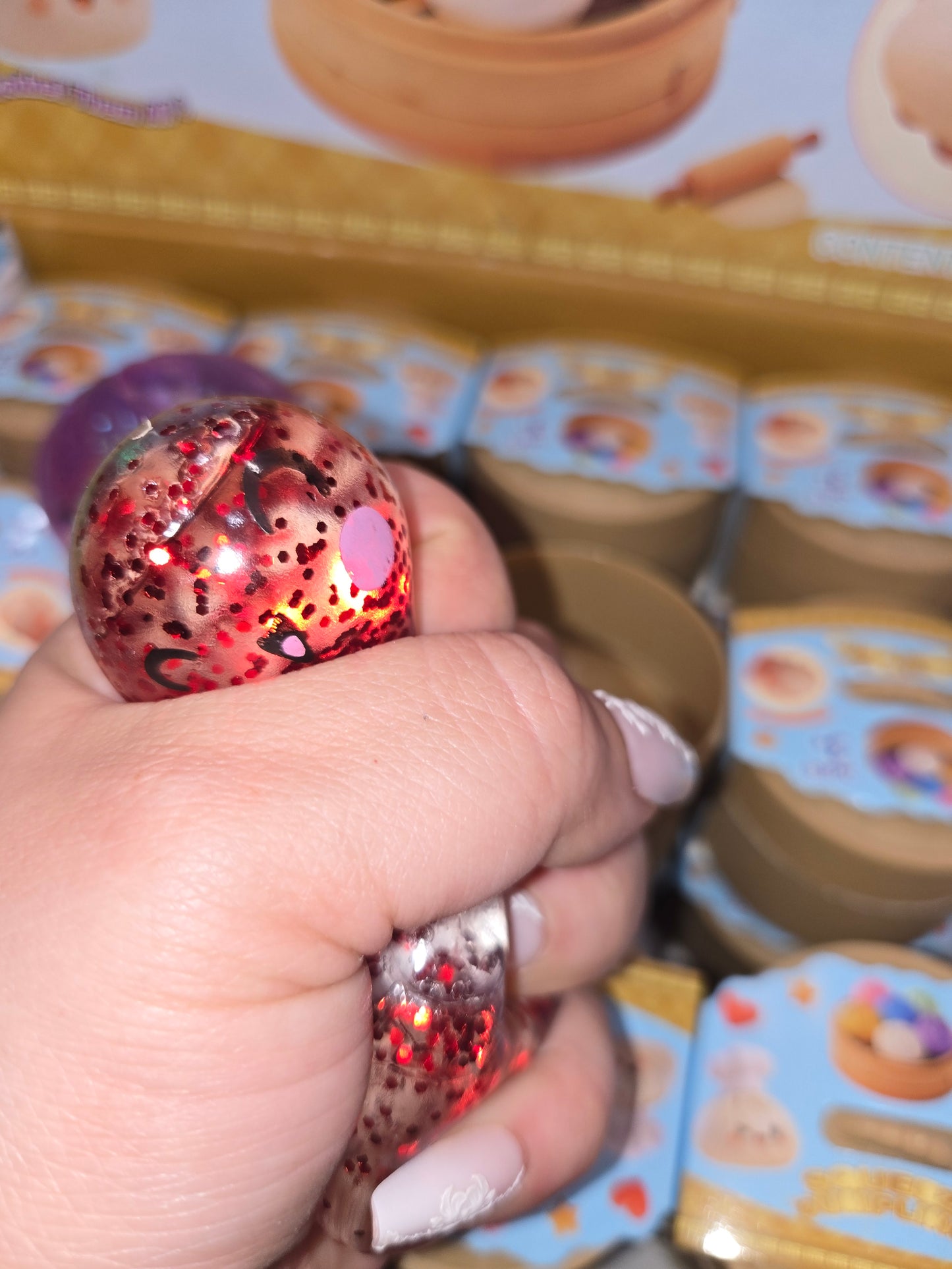 New Small sugar glitter maltose dumpling