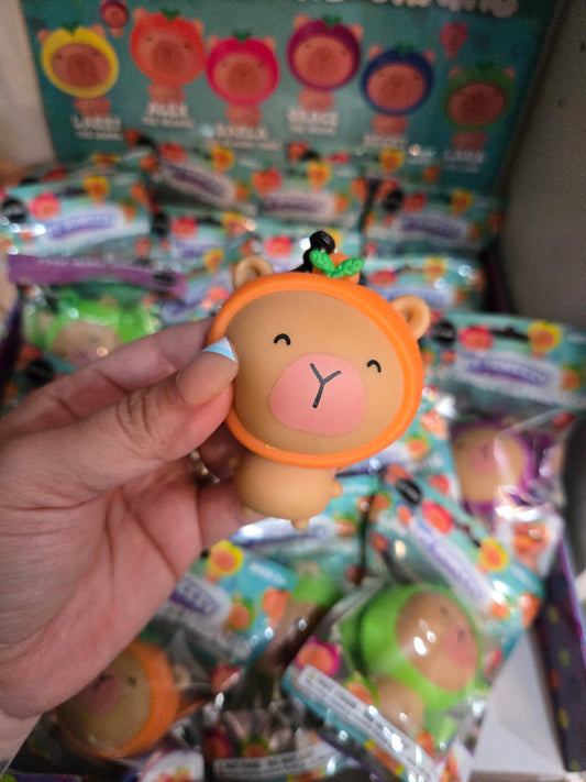 Top trendz capybara squishy keychain