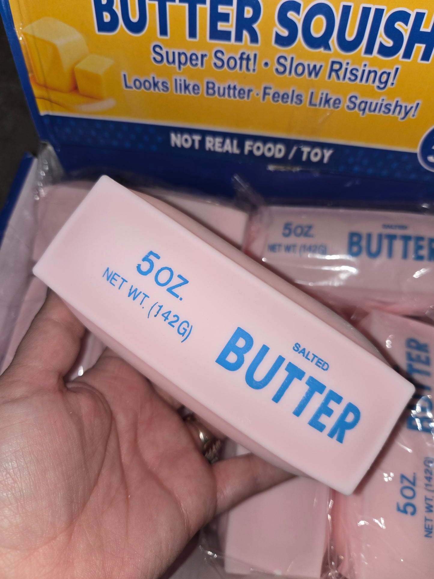 Big stiff foam filled butter