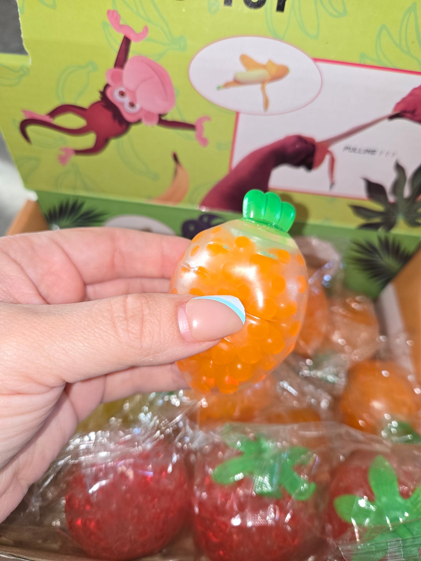 Mini carrot beads squishy 🥕